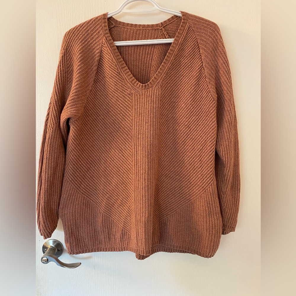 Lululemon knit sweater pink